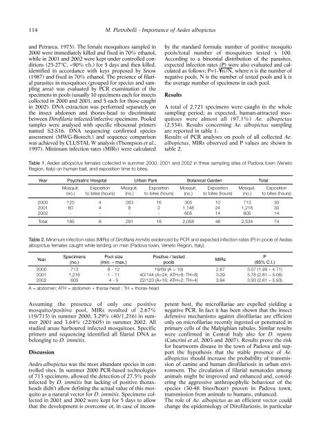 impaginato piccolo - Società Italiana di Parassitologia (SoIPa)