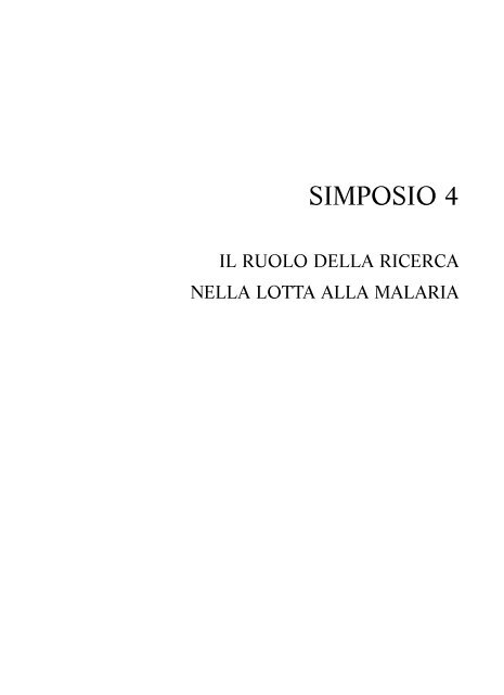 impaginato piccolo - Società Italiana di Parassitologia (SoIPa)