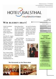 IV - Hotel Balsthal