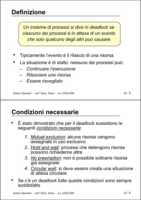 Deadlock (stallo)