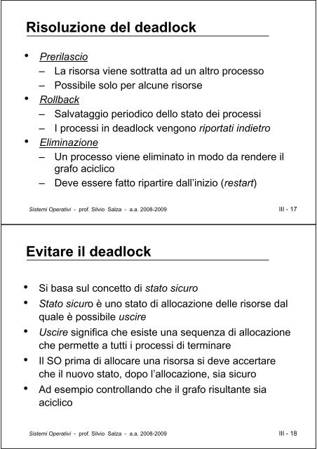 Deadlock (stallo)