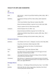 Research Report 2006 - Canterbury Christ Church University