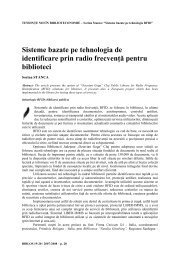 Sisteme bazate pe tehnologia de identificare prin radio frecvență ...
