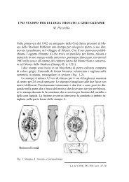 M. Piccirillo--Uno stampo per eulogia trovato a ... - Christus Rex