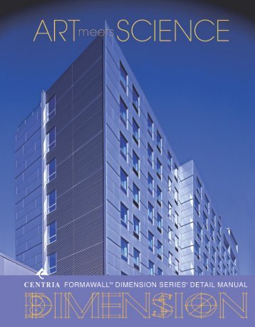 1. centria's formawall dimension series insulated wall panel ... - 5tco