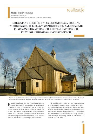 Drewniany kościół pw. Św. Stanisława biskupa w Boguszycach k ...