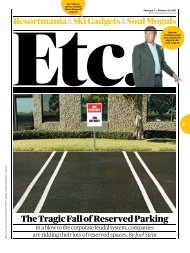 The Tragic Fall of Reserved Parking - International Parking Institute