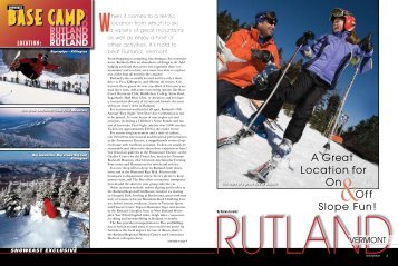 Rutland - Snow East Magazine