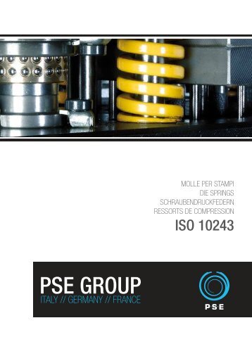 Catalogo delle MOLLE PER STAMPI PDF - PSE