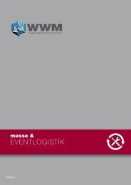 Messe und Eventlogistik - WWM GmbH & Co.KG