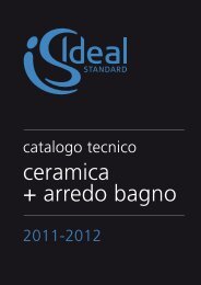 Ceramica + Arredo Bagno - Cataloghi - Ideal Standard