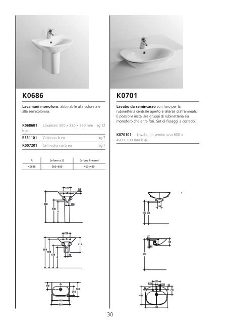 Ceramica + Arredo Bagno - Cataloghi - Ideal Standard