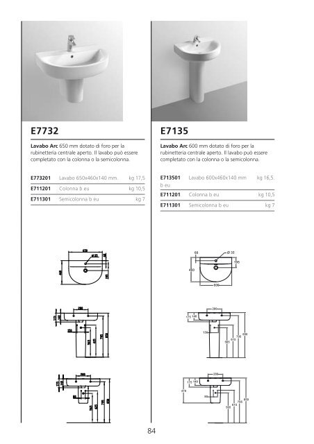 Ceramica + Arredo Bagno - Cataloghi - Ideal Standard