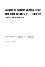 Molecular orbital theory - California Institute of Technology