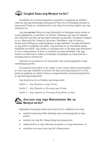 Ang Wastong Pagsusulat ng mga Porma - eSkwela Naga City