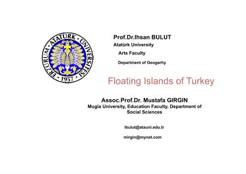 Floating Islands of Turkey