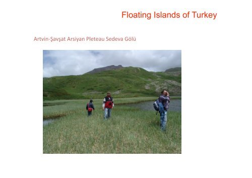 Floating Islands of Turkey