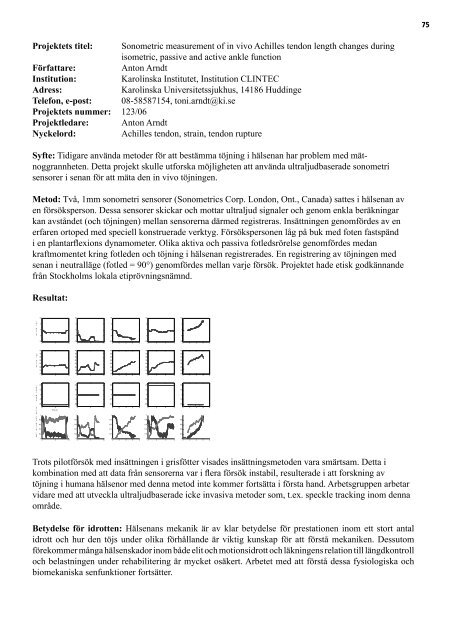 Forskningsrapport nr 30 - GIH