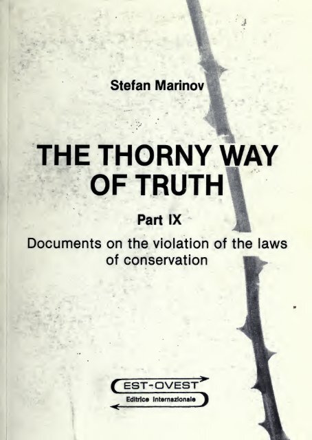 The thorny way of truth - Free Energy Community