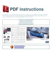 Istruzioni per l'uso HYUNDAI I30CW - ISTRUZIONI PDF