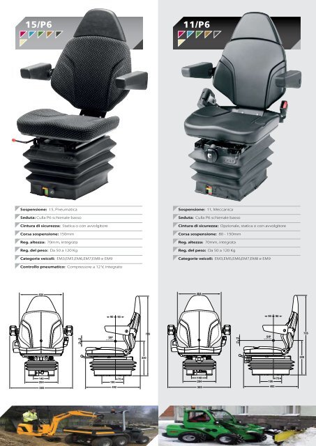 nuova serie di sedili per macchine edili e movimento ... - KAB Seating