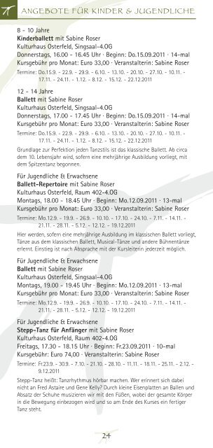 September '11 - Januar '12 - Kunstverein Pforzheim im ...
