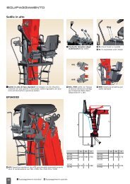 EPSHOOD Sedile in alto EQUIPAGGIAMENTO - Palfinger Italia S.p.A.