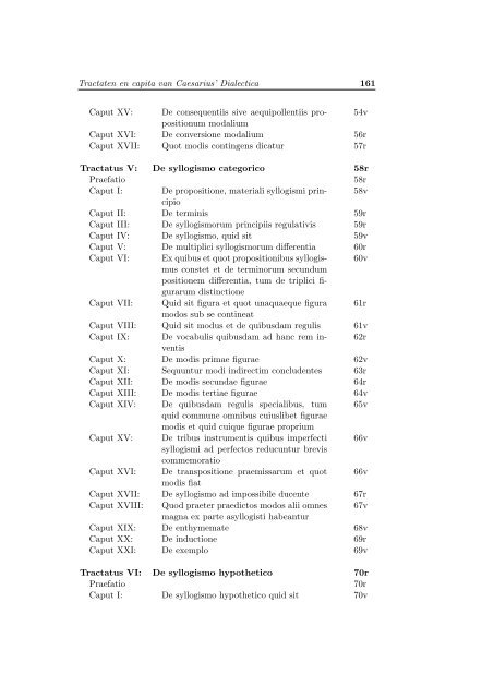 De Dialectica van Johannes Caesarius (ca. 1468 – 1550)