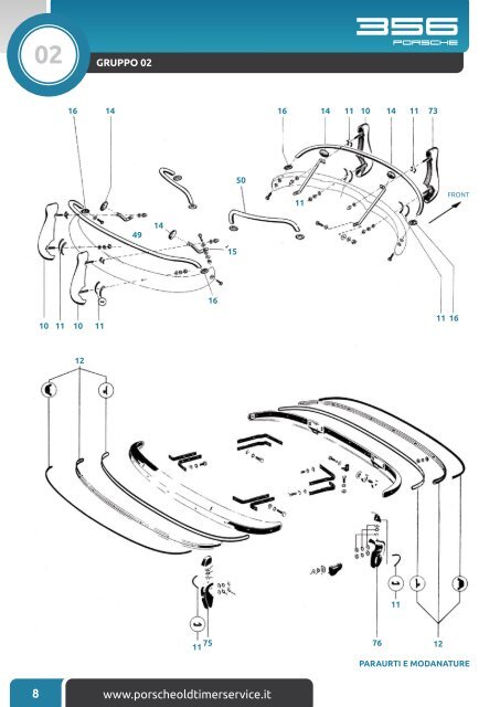 C A T A L O G O parti di ricambio - Porsche OldTimer Service