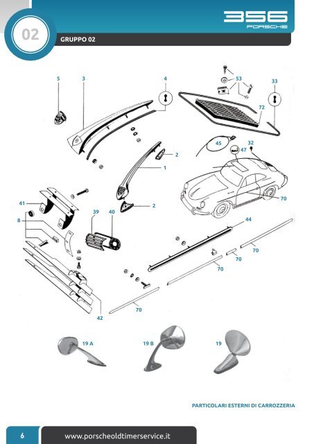 C A T A L O G O parti di ricambio - Porsche OldTimer Service