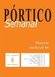 Portico Semanal 1013 Historia medieval 66 - Pórtico librerías