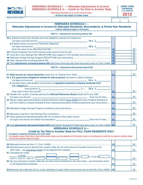 2012 Federal Tax Chart