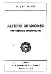 Alterni sermones: conversazioni italiano-latine - Accademia ...