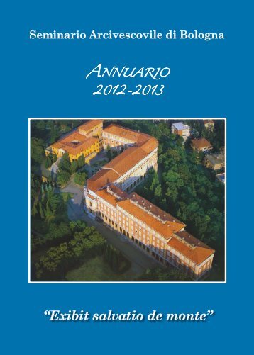 Vedi l'annuario (in .pdf) - Chiesa di Bologna