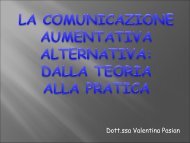 La comunicazione aumentativa e alternativa: dalla teoria alla pratica