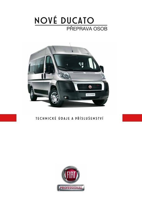 Technické údaje - Fiat Professional