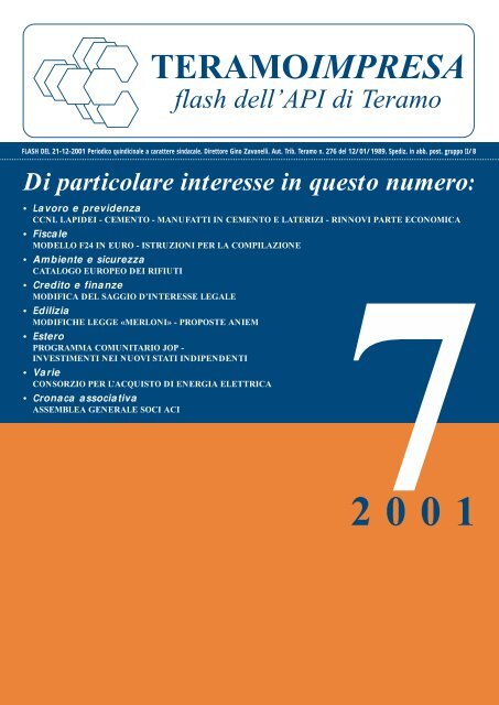 Scarica il file completo in formato .pdf (2.38 Mb) - API - Teramo