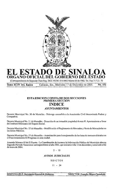 Gobierno del Estado de Sinaloa