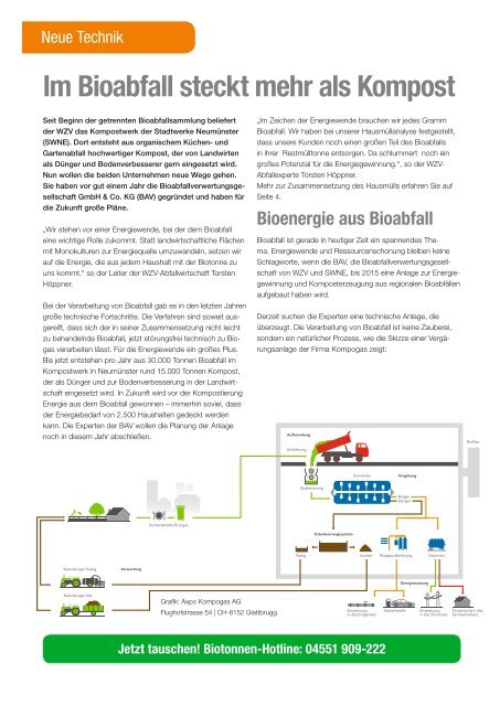 Aktion Bioabfall 2012 - Wege-Zweckverband der Gemeinden des ...