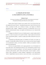 Versione in pdf - International Journal of Psychoanalysis for Education