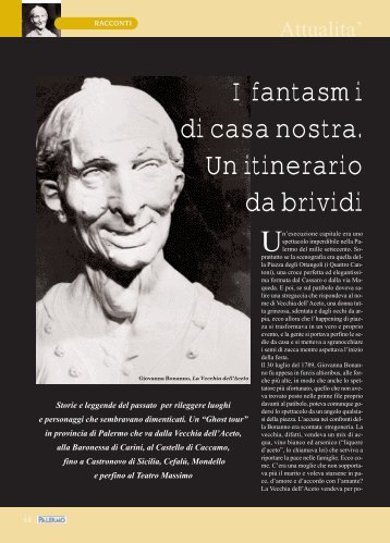 I fantasmi di casa nostra. Un itinerario da brividi - Provincia di Palermo