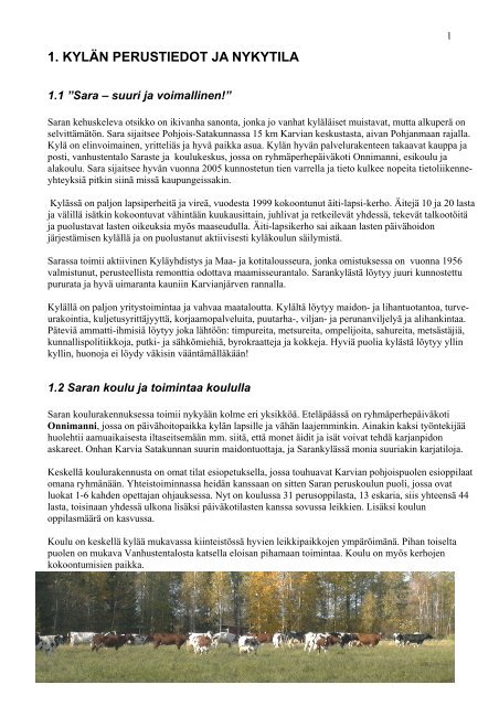 Kyläsuunnitelma (pdf 2,13 Mb) - Karvia