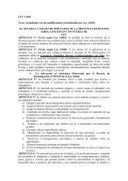 LEY 13168 Violencia laboral - Ministerio de Salud de la Provincia ...