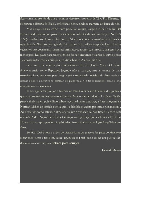 Mary Del Priore - O Príncipe Maldito (pdf)(rev) - Capa