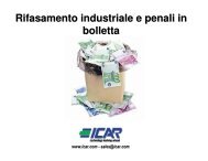 Rifasamento industriale e penali in bolletta