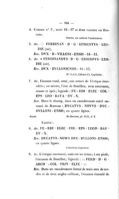 Revue belge de numismatique et de sigillographie