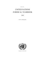 Bibliography - United Nations Treaty Collection - Naciones Unidas