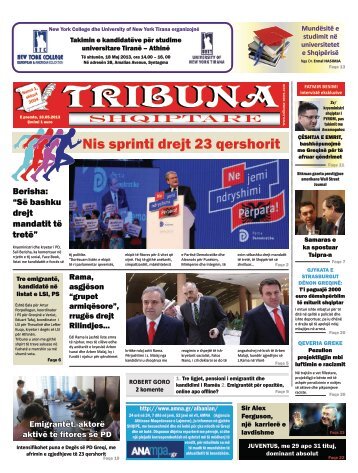 Nis sprinti drejt 23 qershorit - Tribuna News