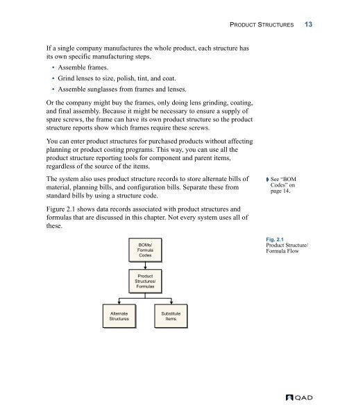 MFG/PRO 9.0 User Guide Volume 3: Manufacturing - QAD.com