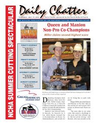 Non-Pro Co-Champions NCHA SUMMER CUTTING SPECTACULAR